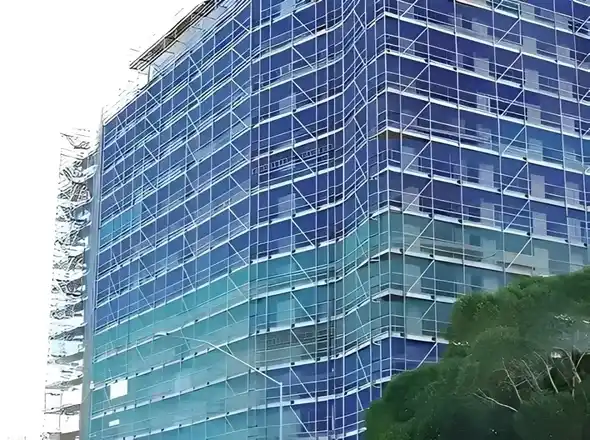 Premium Building Covering Nets Projects by Sindhu Home Safety