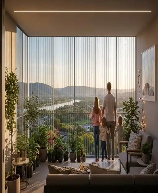 Sindhu Home Safety Invisible Grills Installation for Balcony