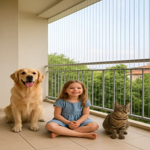 The Best Quality Balcony Invisible Grills Installation in Hyderabad Sindhu Home Safety