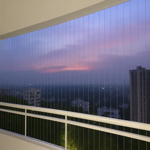 Premium Balcony Invisible Grills in Tirupati and Ongole
