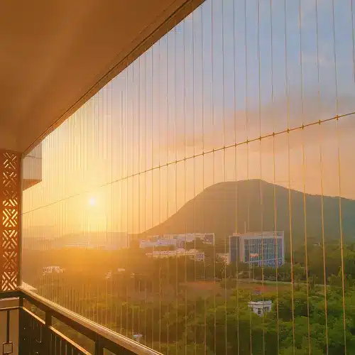 Premium Quality Balcony Invisible Grills in Hitech City and Miyapur