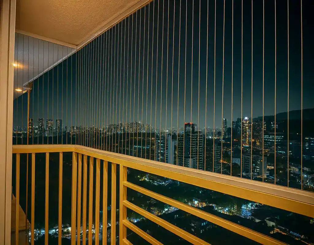 Quality Balcony Invisible Grills in Anakapalli and Eluru